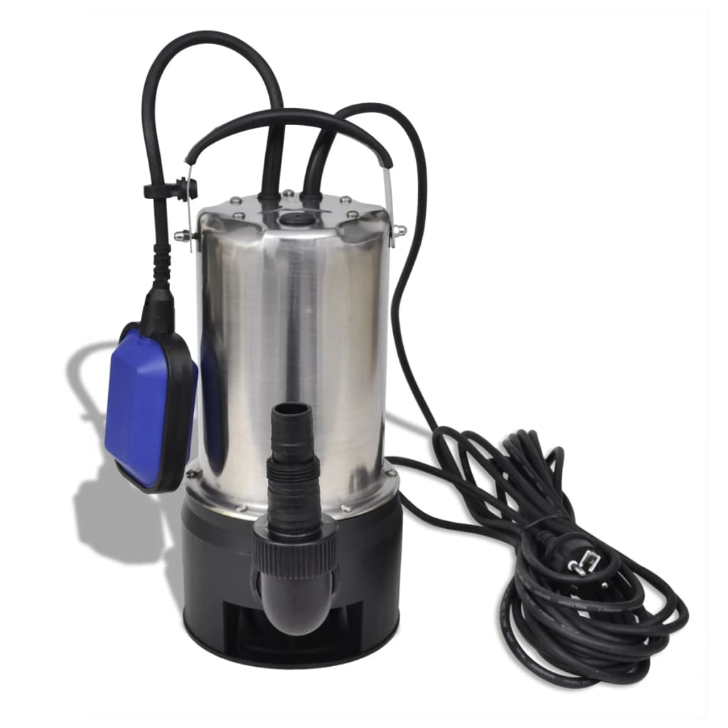 Pompe submersible pour eaux usées 750 W 12 500 L/h