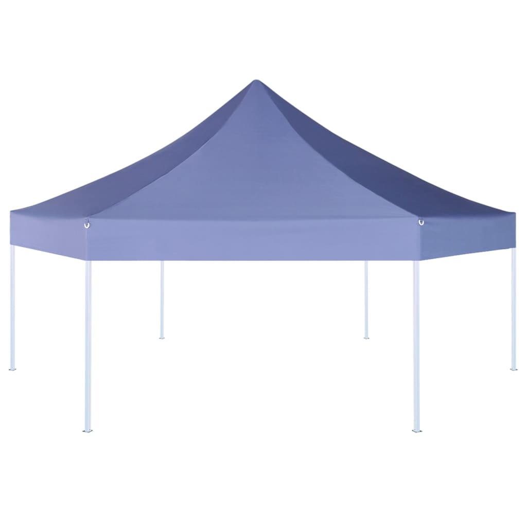 Partytent pop-up zeshoekig inklapbaar 3,6x3,1 m