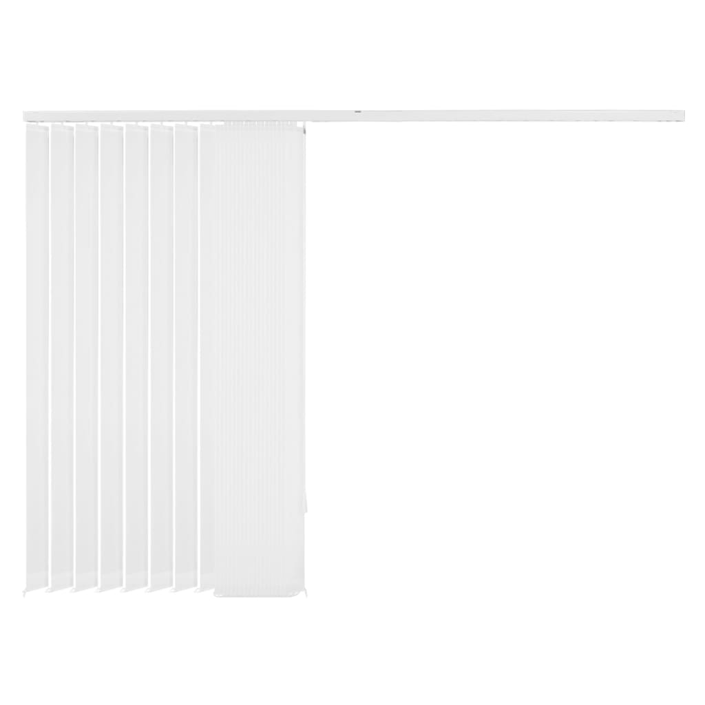 Store vertical tissu blanc 120x250 cm