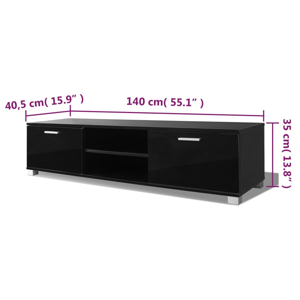 Meuble TV 120x40,5x35 cm