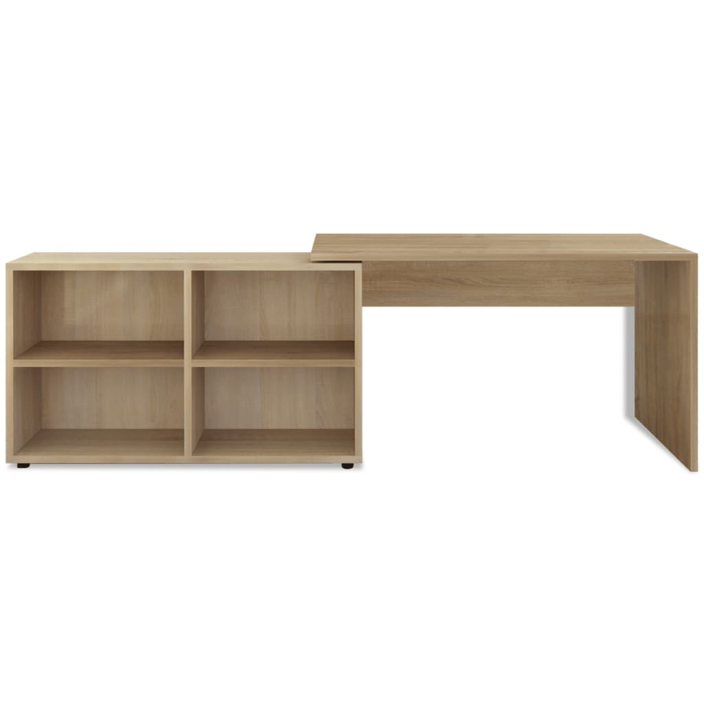 Bureau d'angle réalisé en bois