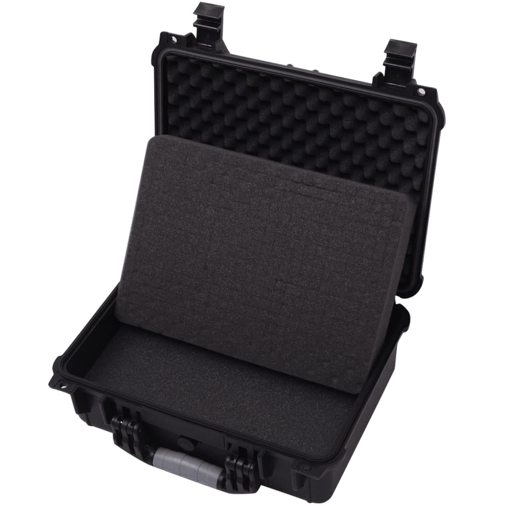 Flight-case portable 55x43x21 cm PP noir