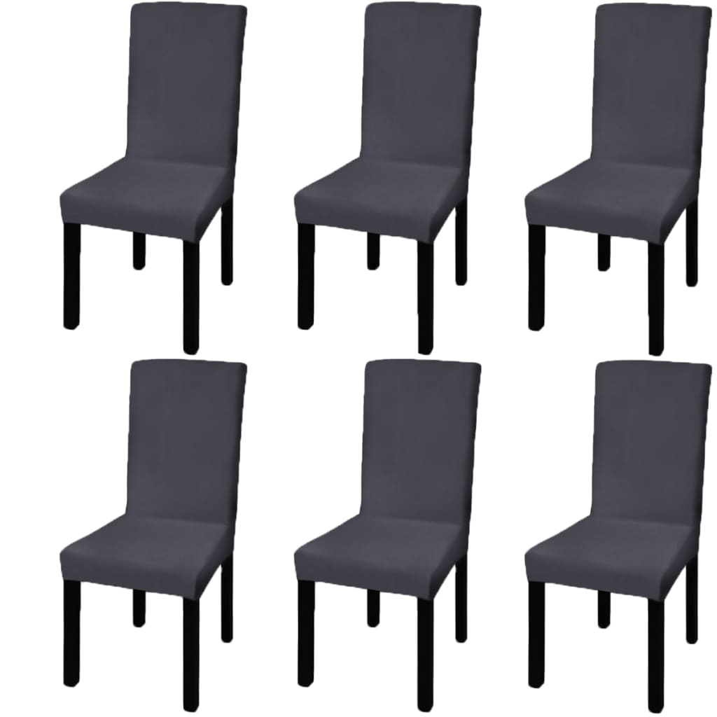 Housses de siège 4 pcs stretch droites bordeaux