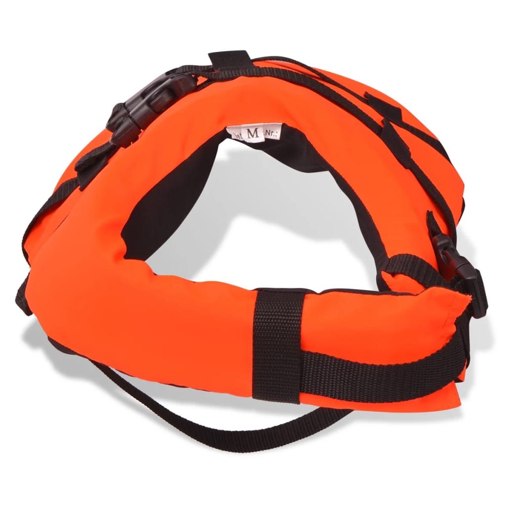 Gilet de sauvetage pour chien M orange