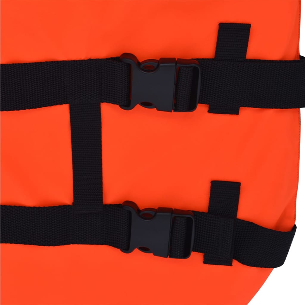 Gilet de sauvetage pour chien M orange