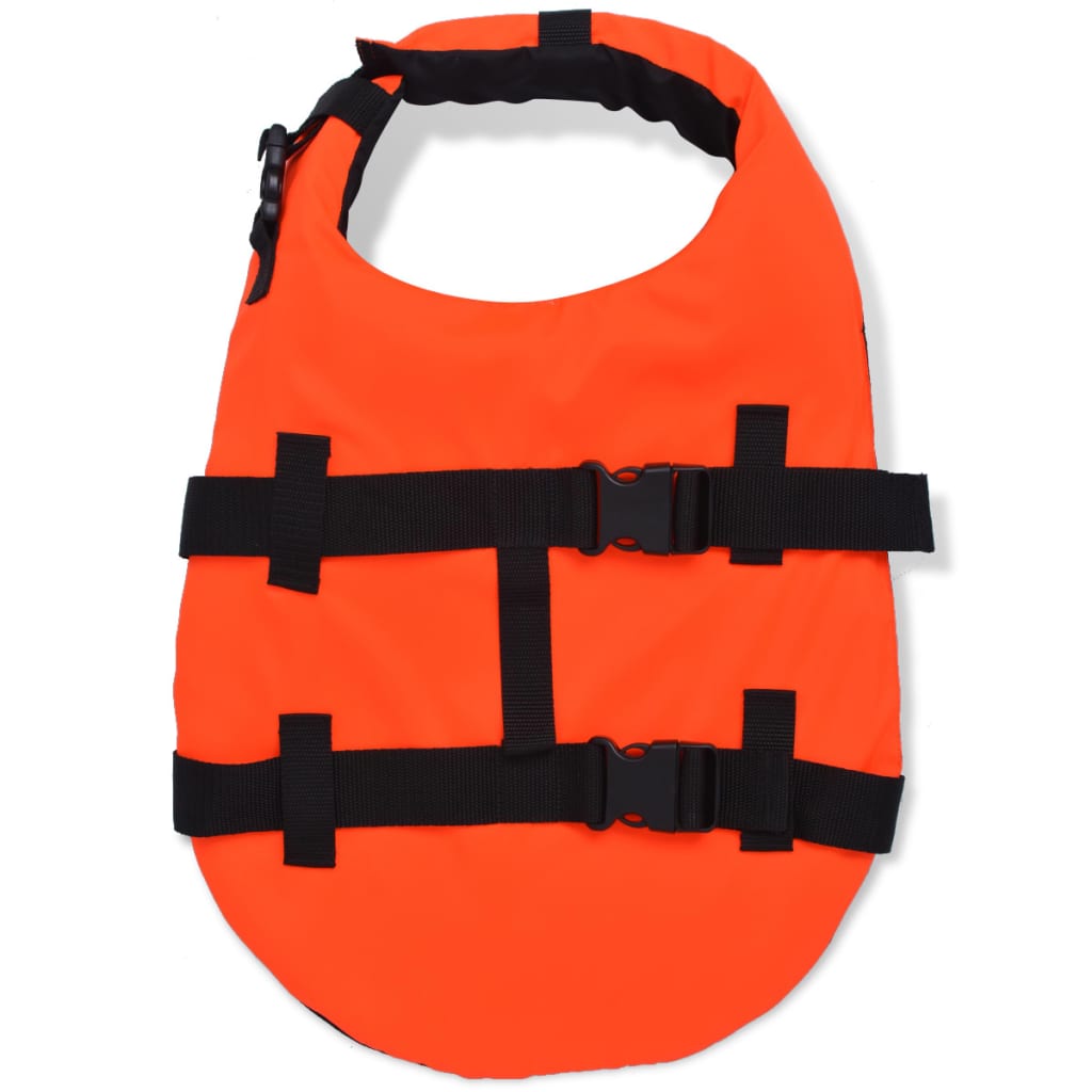 Gilet de sauvetage pour chien M orange