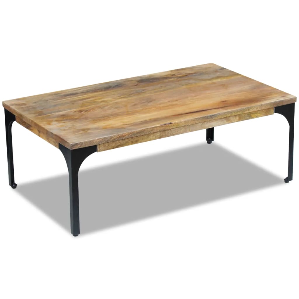 Table basse 100x60x35 cm bois massif recyclé