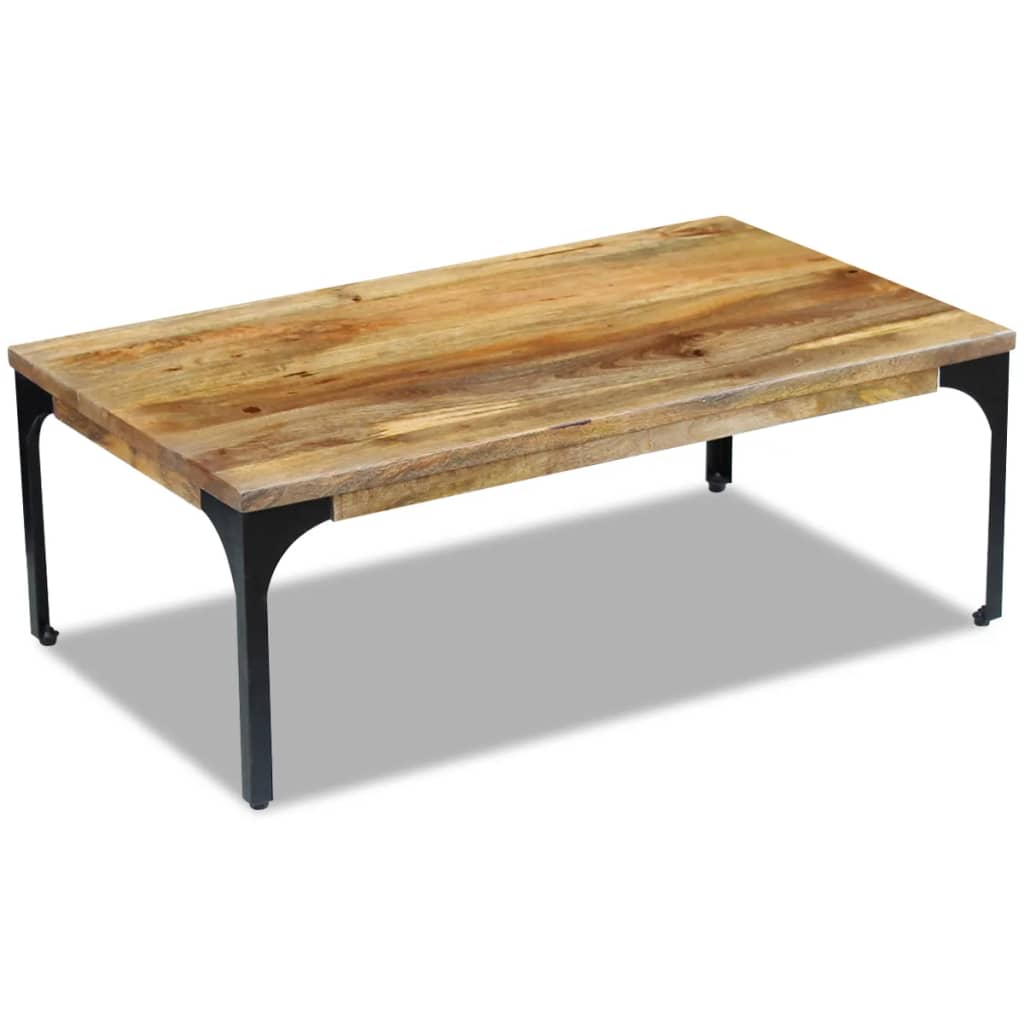 Table basse 100x60x35 cm bois massif recyclé