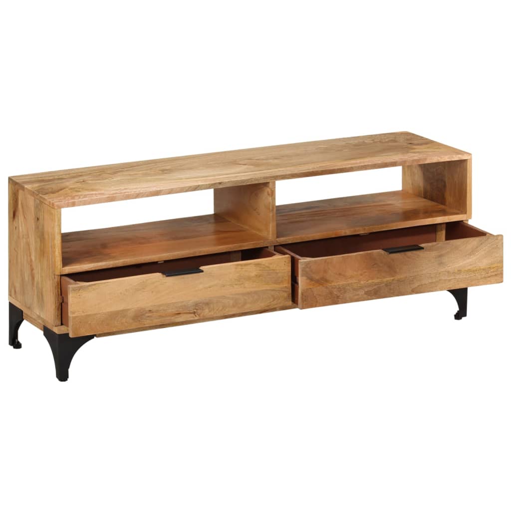 Tv-meubel 120x35x45 cm mangohout