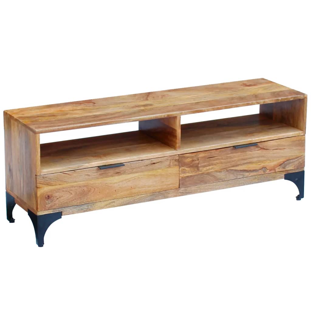 Tv-meubel 120x35x45 cm mangohout