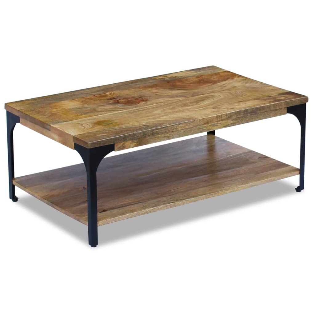 Salontafel 100x60x38 cm mangohout