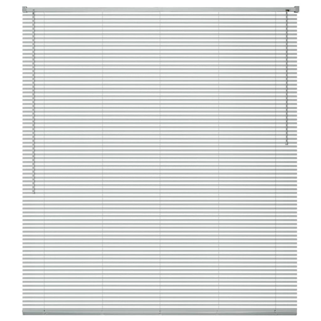 Protection solaire aluminium 140x160 cm blanc