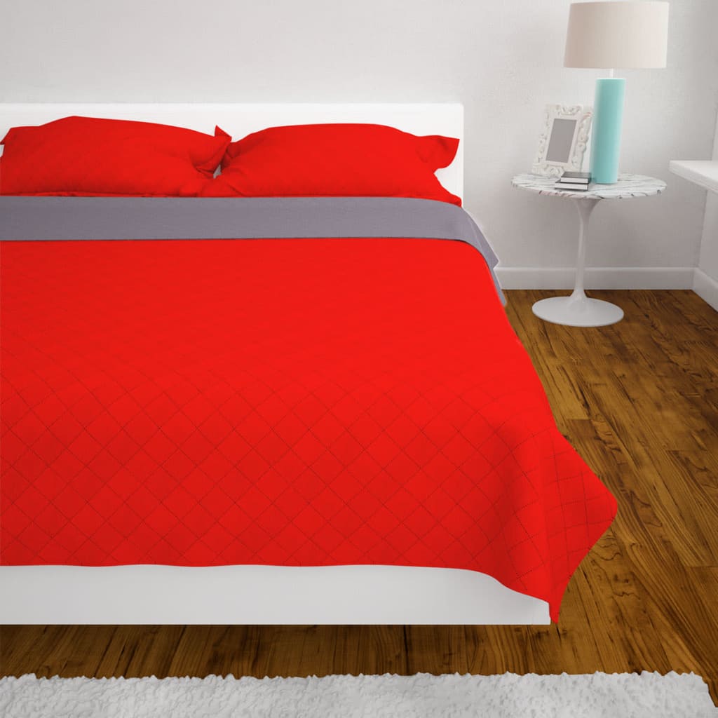 Dubbelzijdige quilt bedsprei 220x240 cm