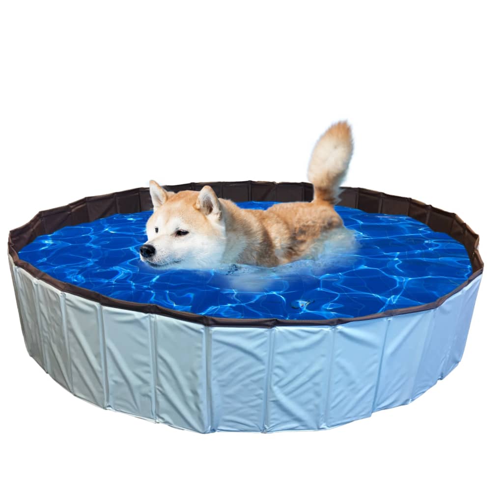 @Pet Piscine pour chiens L 120x30 cm bleu