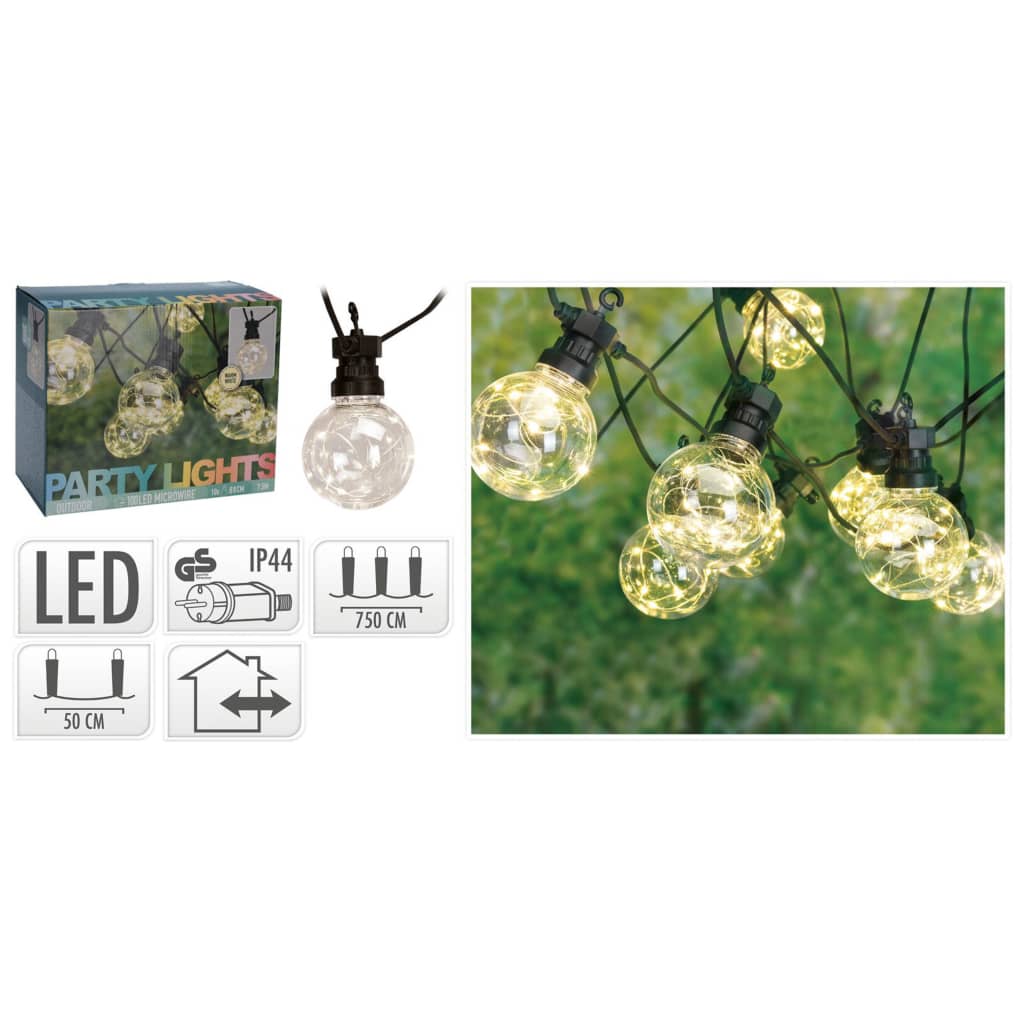 ProGarden Feestverlichting 80 lampen LED