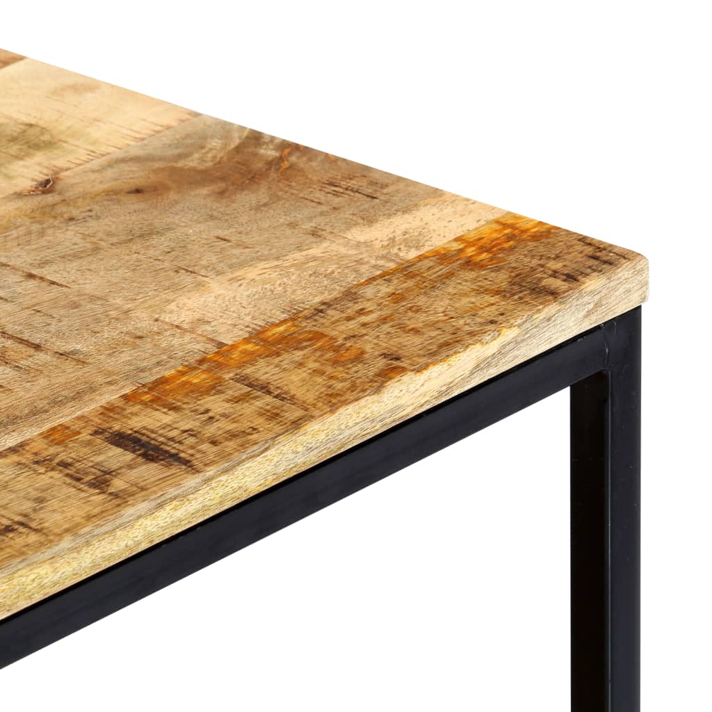 Table basse 60x60x45 cm en manguier massif