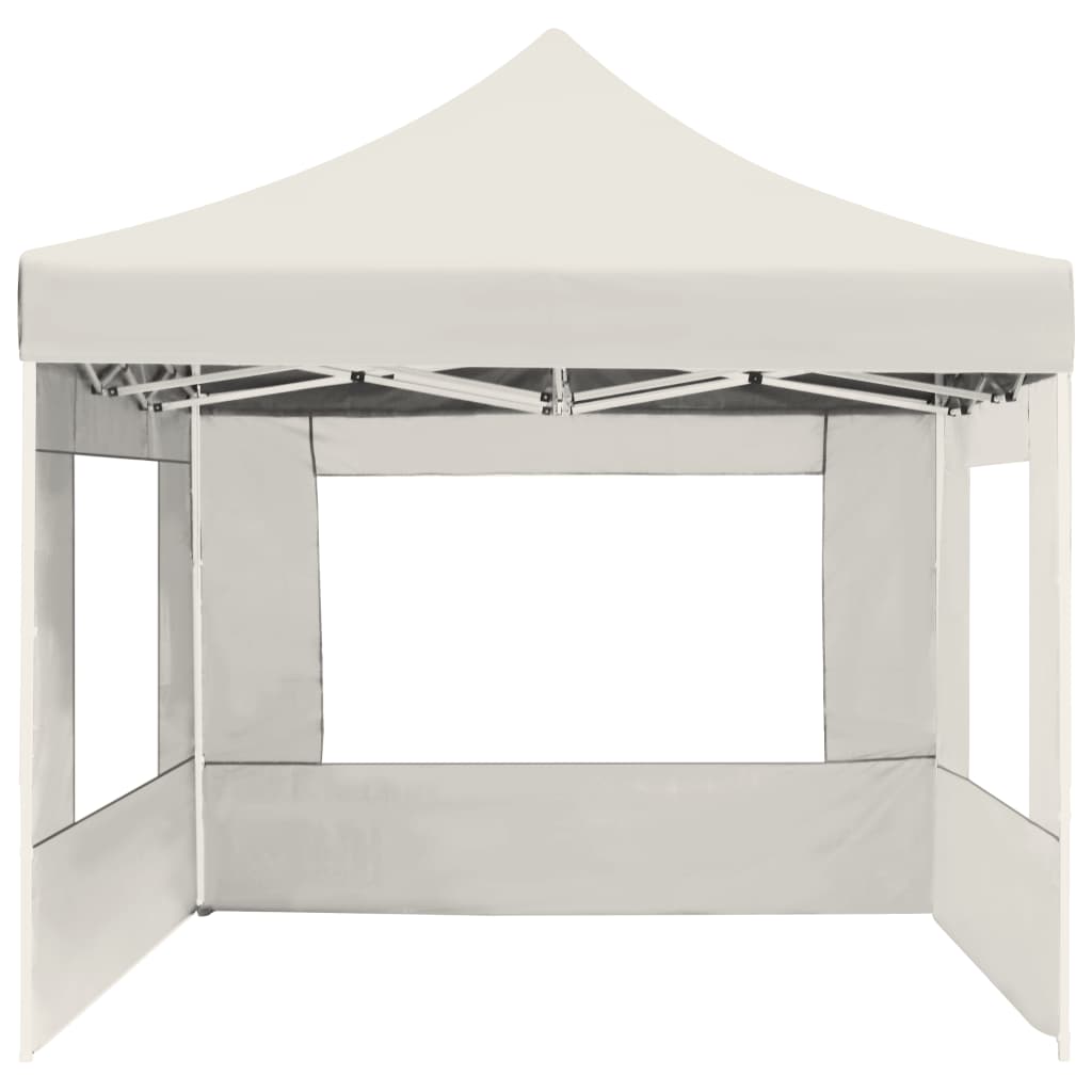 Partytent inklapbaar met wanden 4,5x3 m aluminium