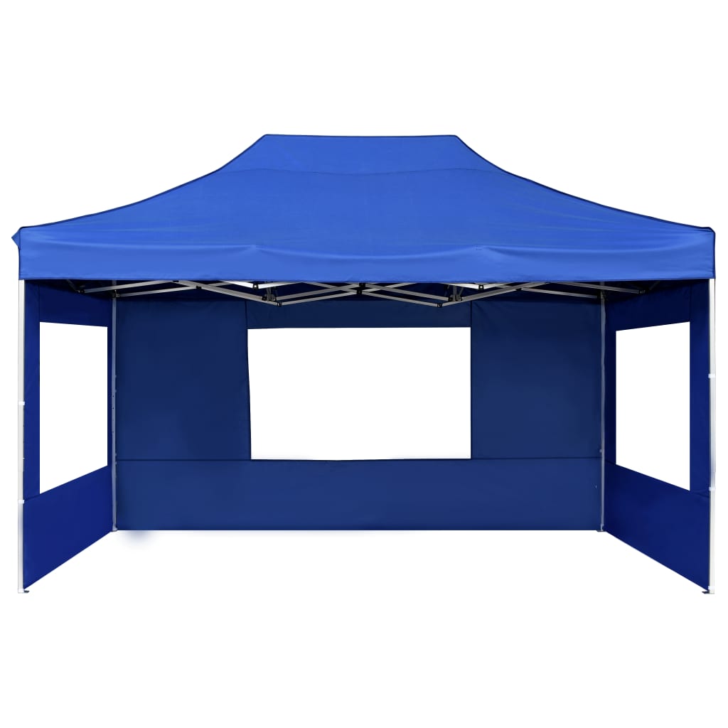 Partytent inklapbaar met wanden 4,5x3 m aluminium