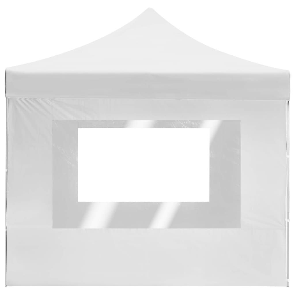 Partytent inklapbaar met wanden 4,5x3 m aluminium