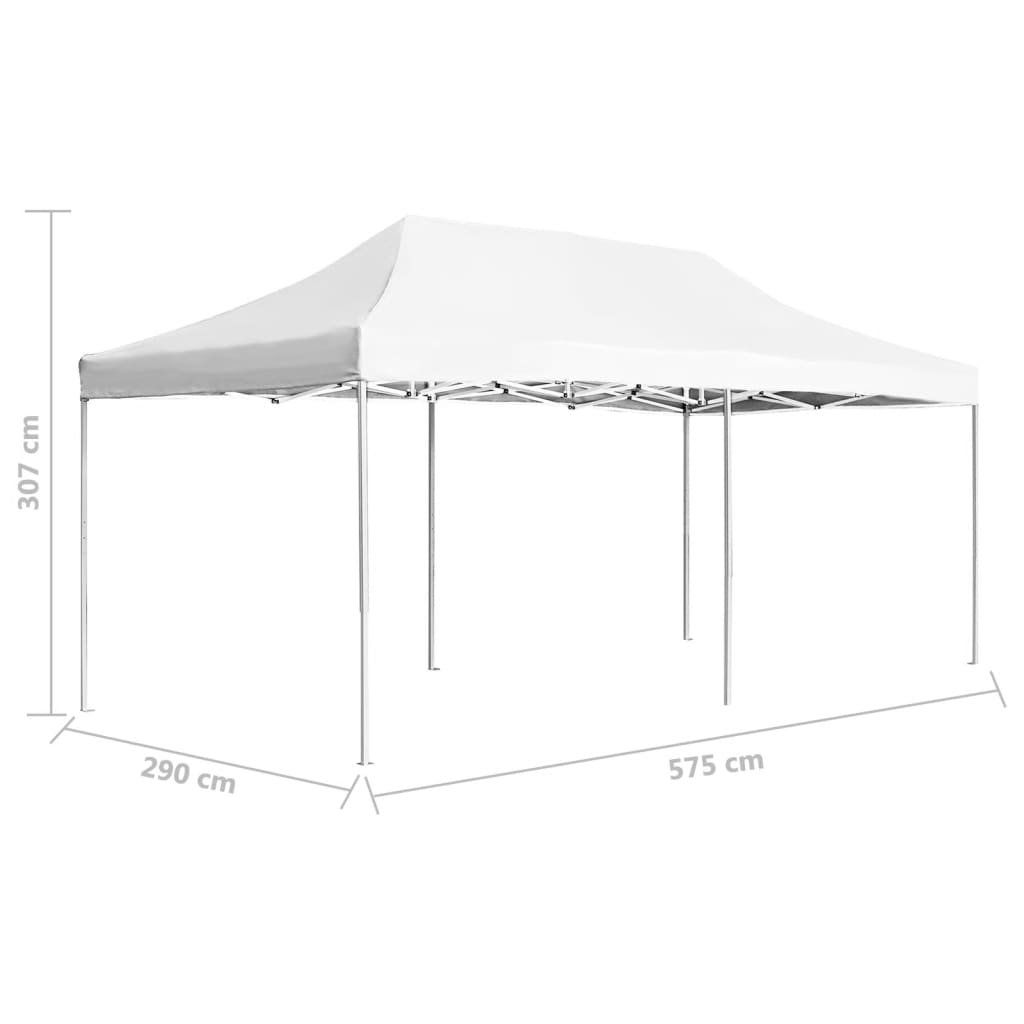 Partytent professioneel inklapbaar 3x3 m aluminium