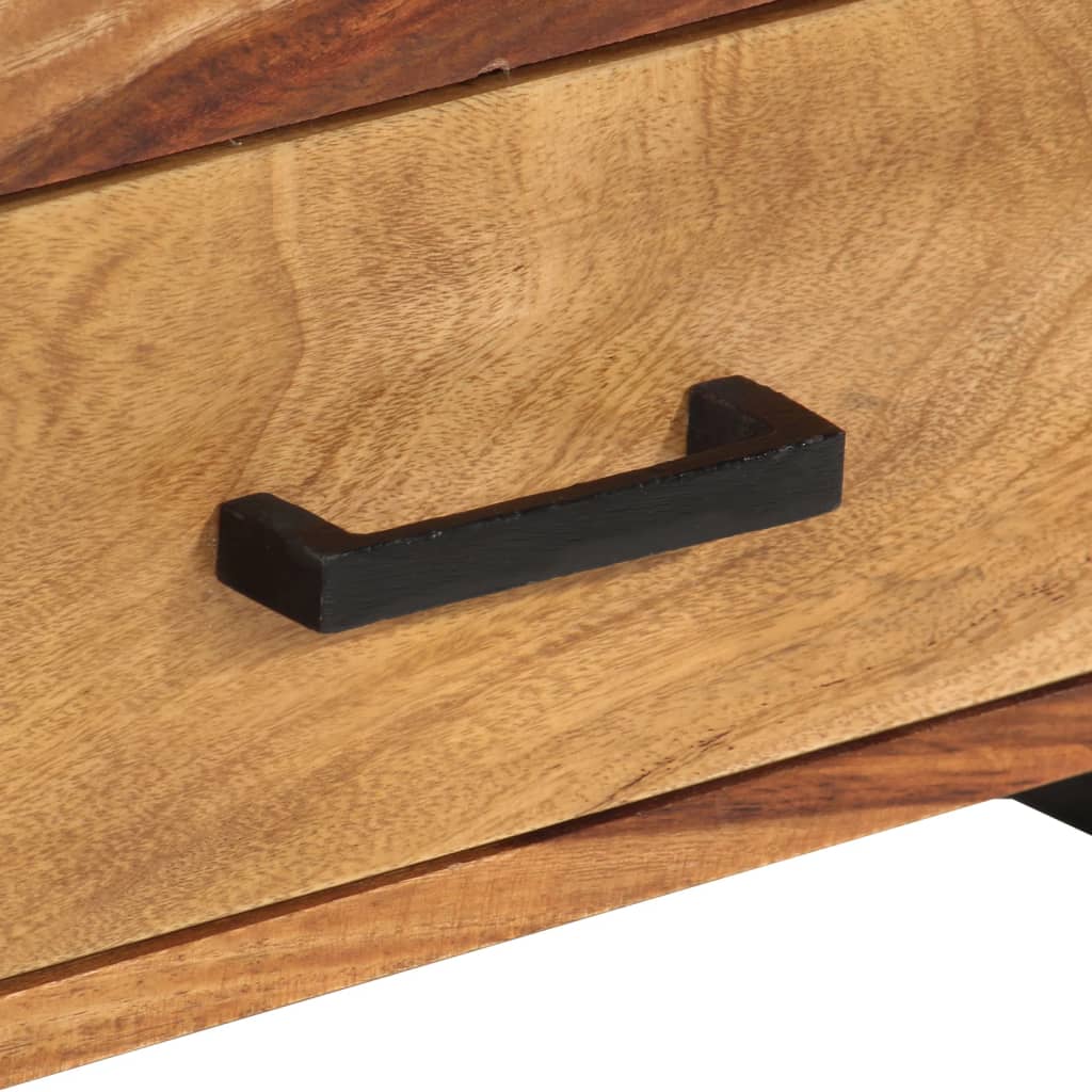 Tv-meubel 120x35x45 cm hout met honingkleurige afwerking