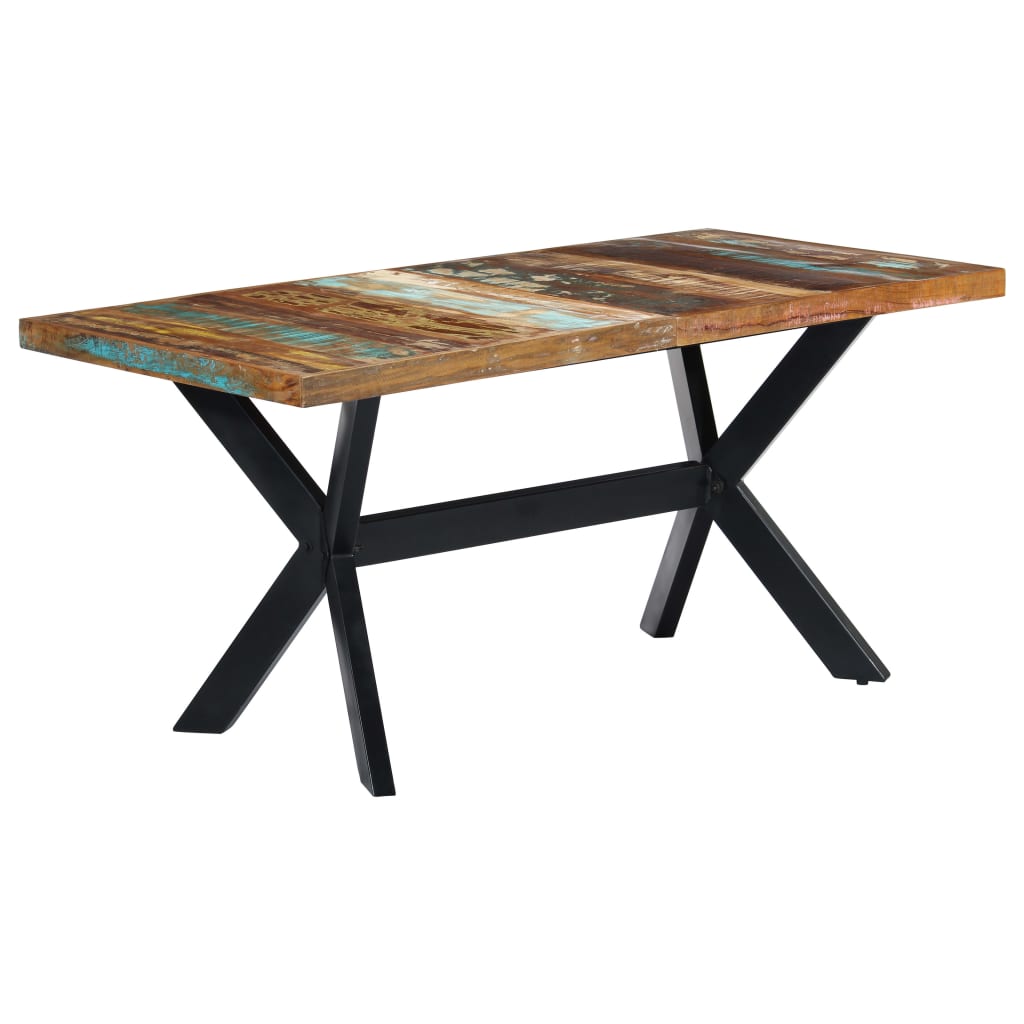 Table à manger 200x100x75 cm en bois de manguier massif