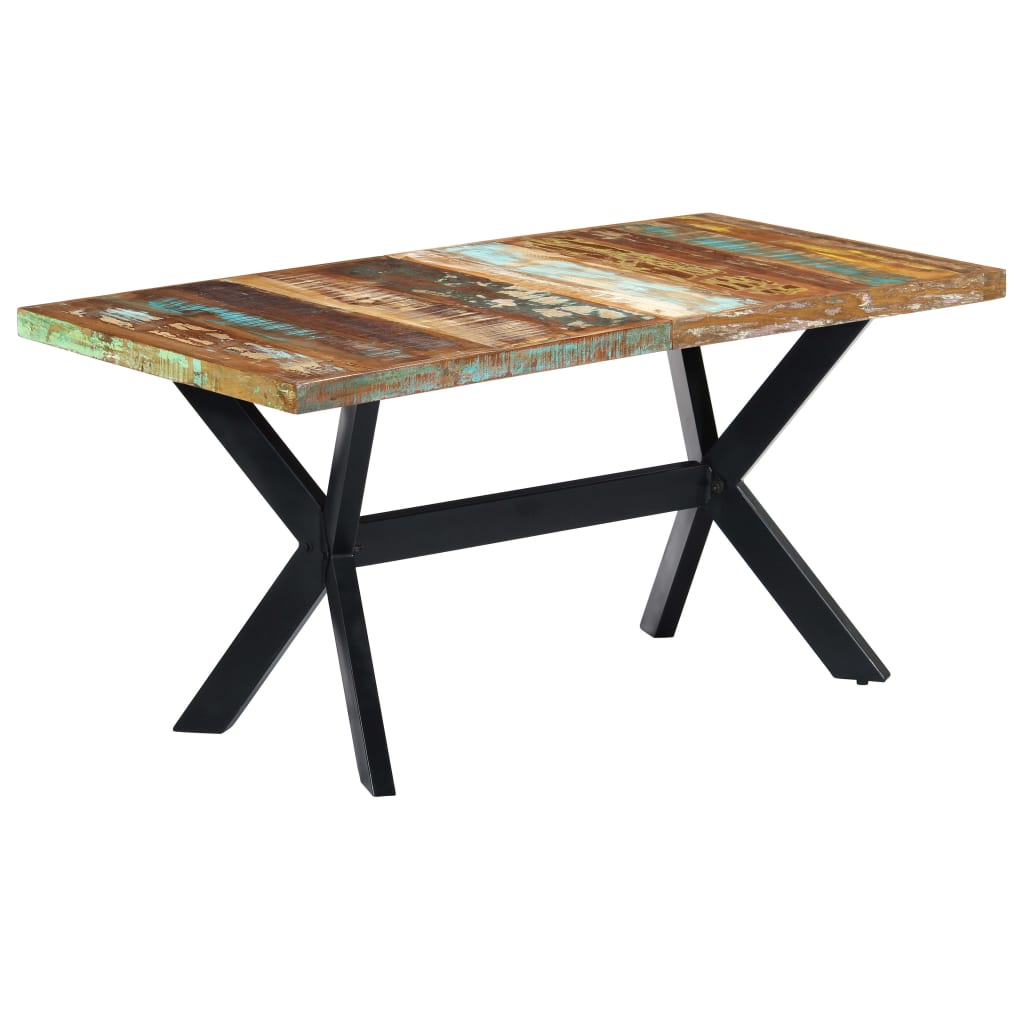 Table à manger 200x100x75 cm en bois de manguier massif