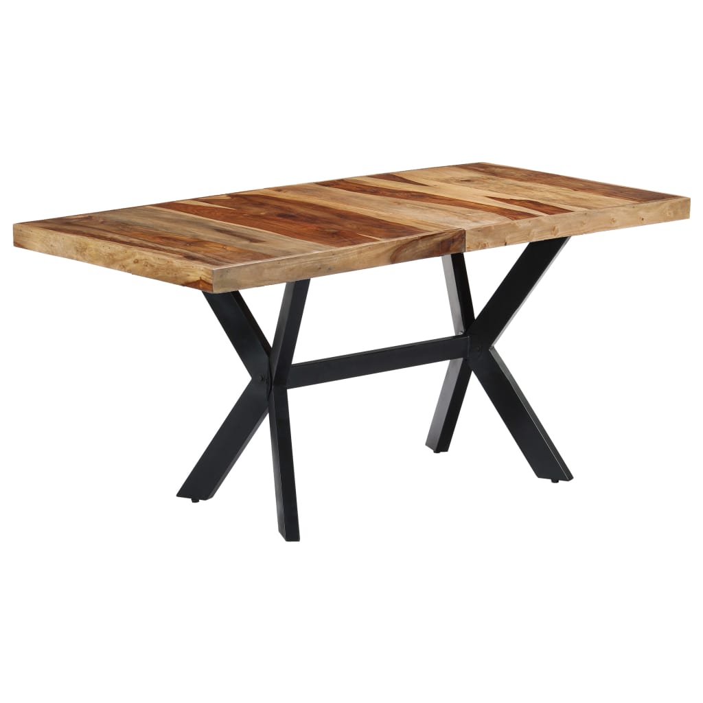 Table à manger 200x100x75 cm en bois de manguier massif