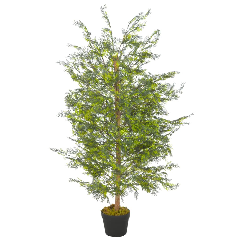 Plante artificielle avec pot cyprès 150 cm vert