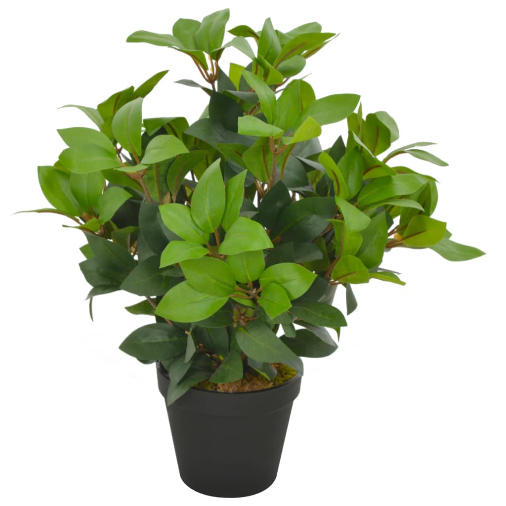 Plante artificielle avec pot de laurier 40 cm vert