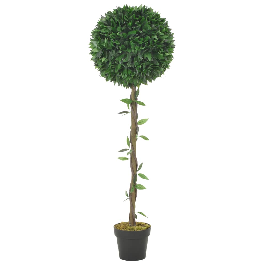 Plante artificielle avec pot de laurier 130 cm vert