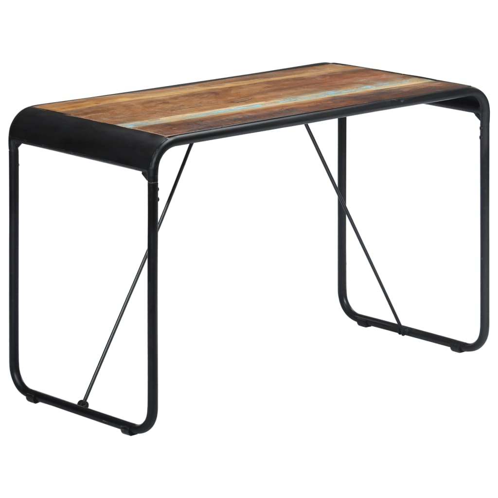 Eettafel 118x60x76 cm massief gerecycled hout