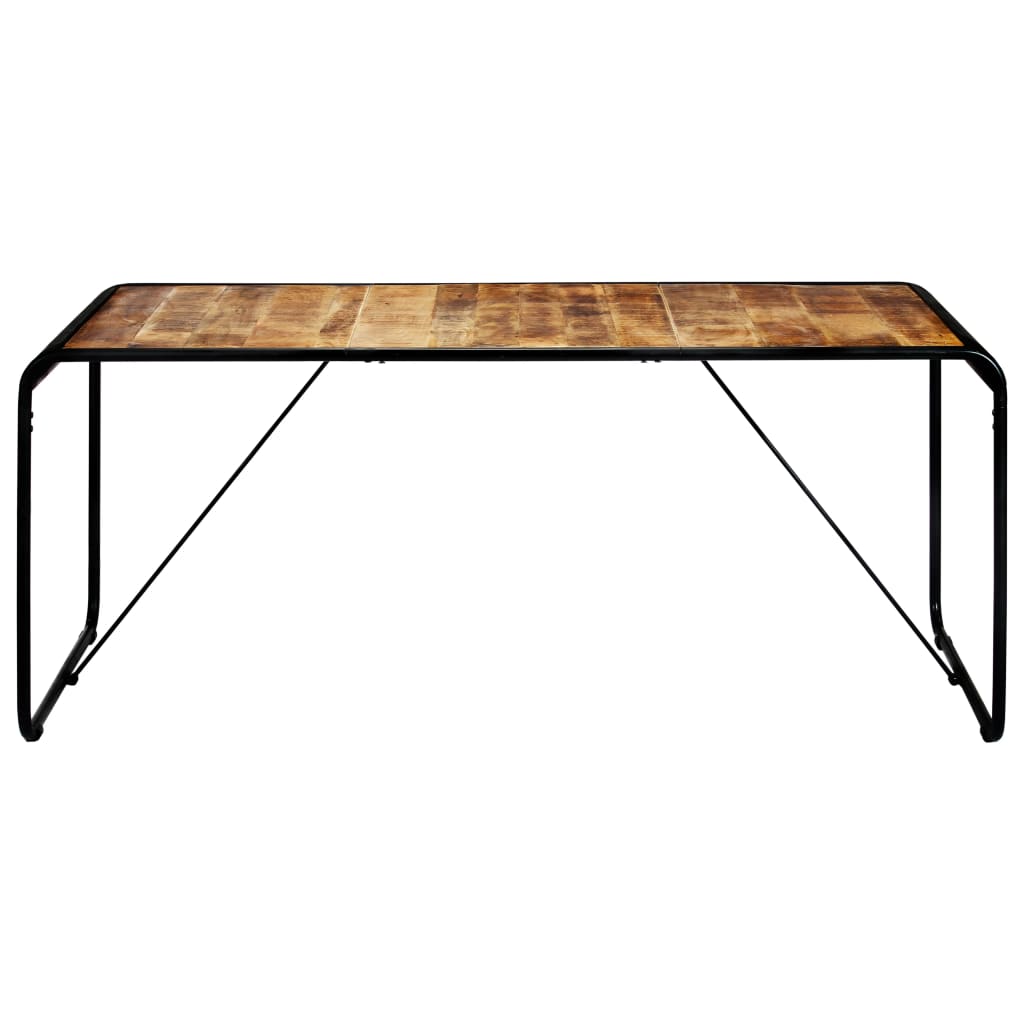 Eettafel 118x60x76 cm massief gerecycled hout