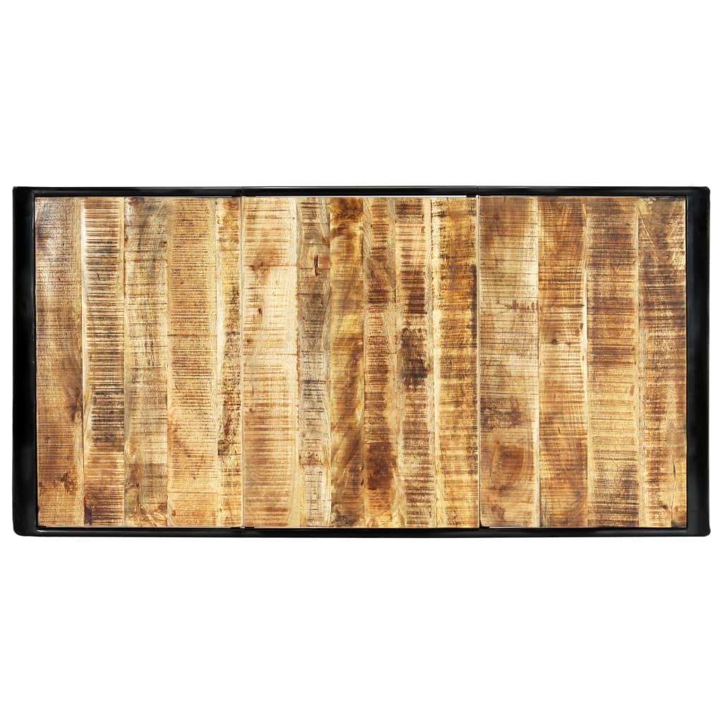 Eettafel 118x60x76 cm massief gerecycled hout