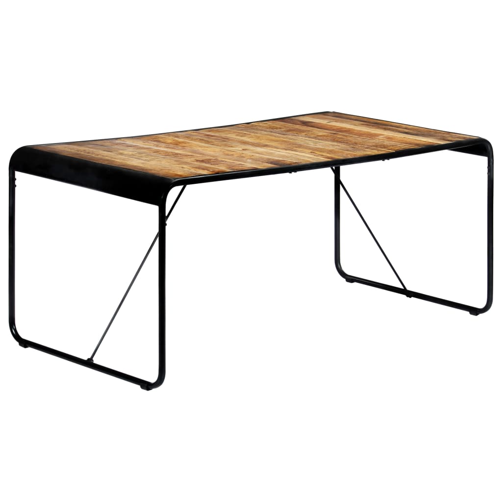 Eettafel 118x60x76 cm massief gerecycled hout