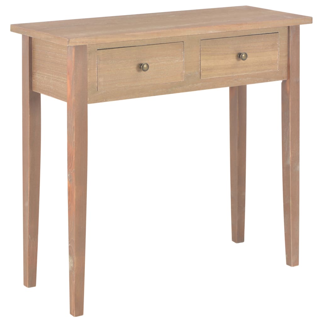 Table d'appoint 79x30x74 cm bois