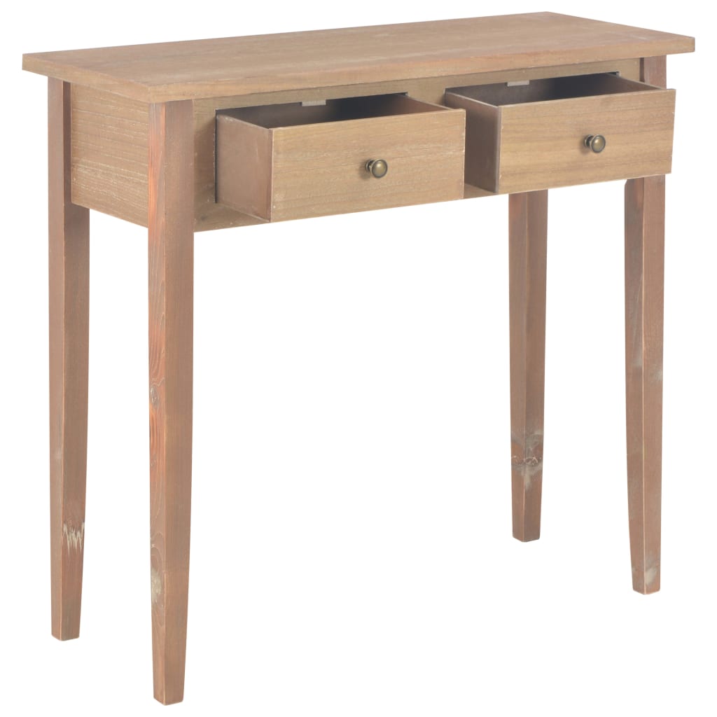 Table d'appoint 79x30x74 cm bois