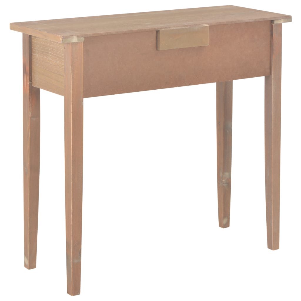 Table d'appoint 79x30x74 cm bois