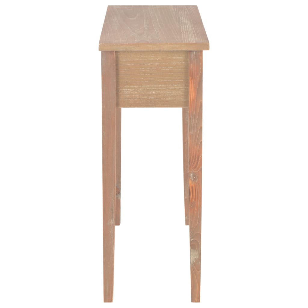 Table d'appoint 79x30x74 cm bois