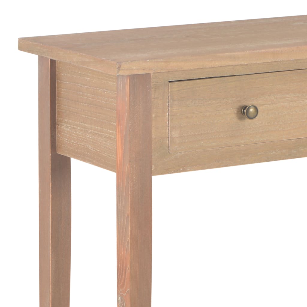 Table d'appoint 79x30x74 cm bois