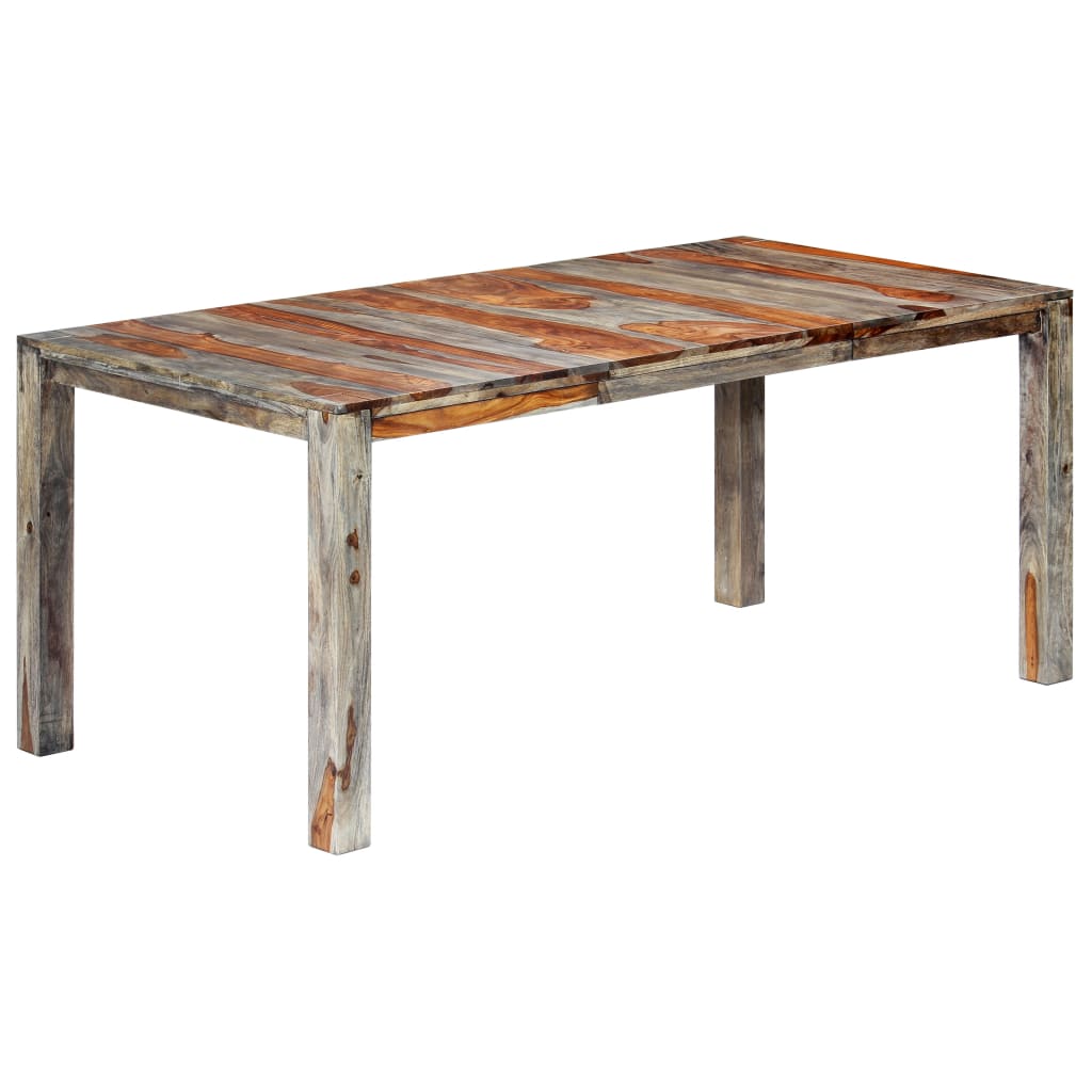 Table à manger 110x50x76 cm en bois d'acacia massif