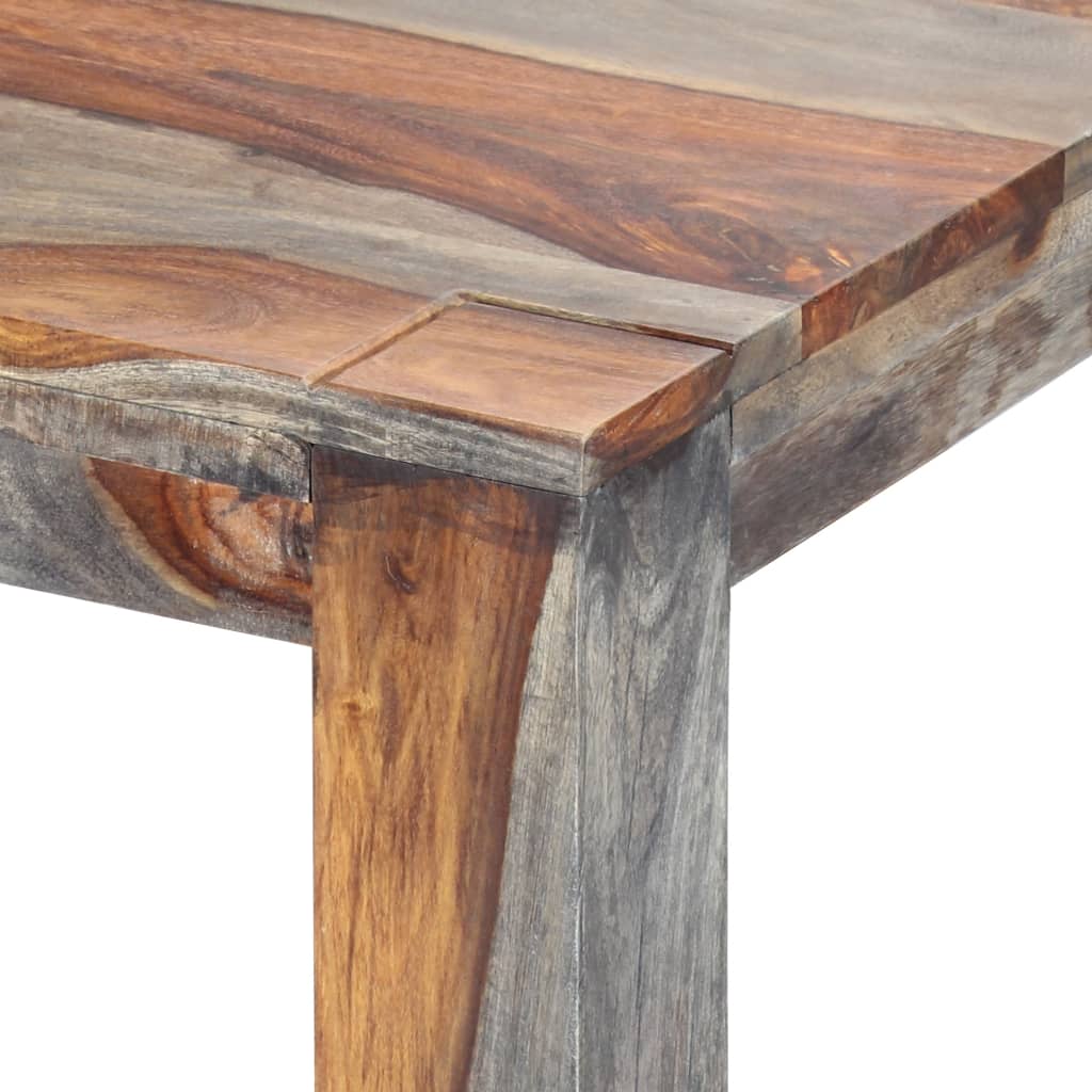 Table à manger 110x50x76 cm en bois d'acacia massif