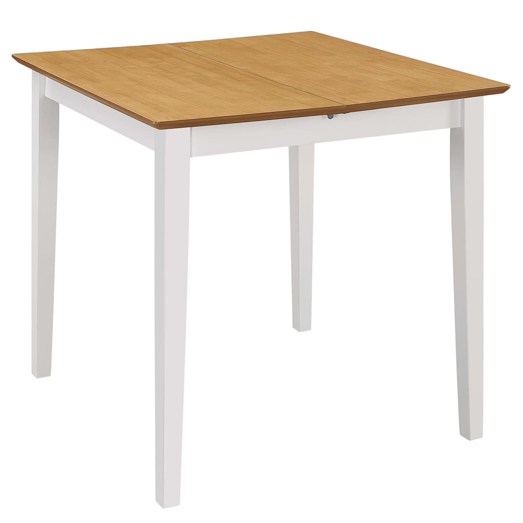 Table à manger extensible (80-120)x80x74 cm MDF