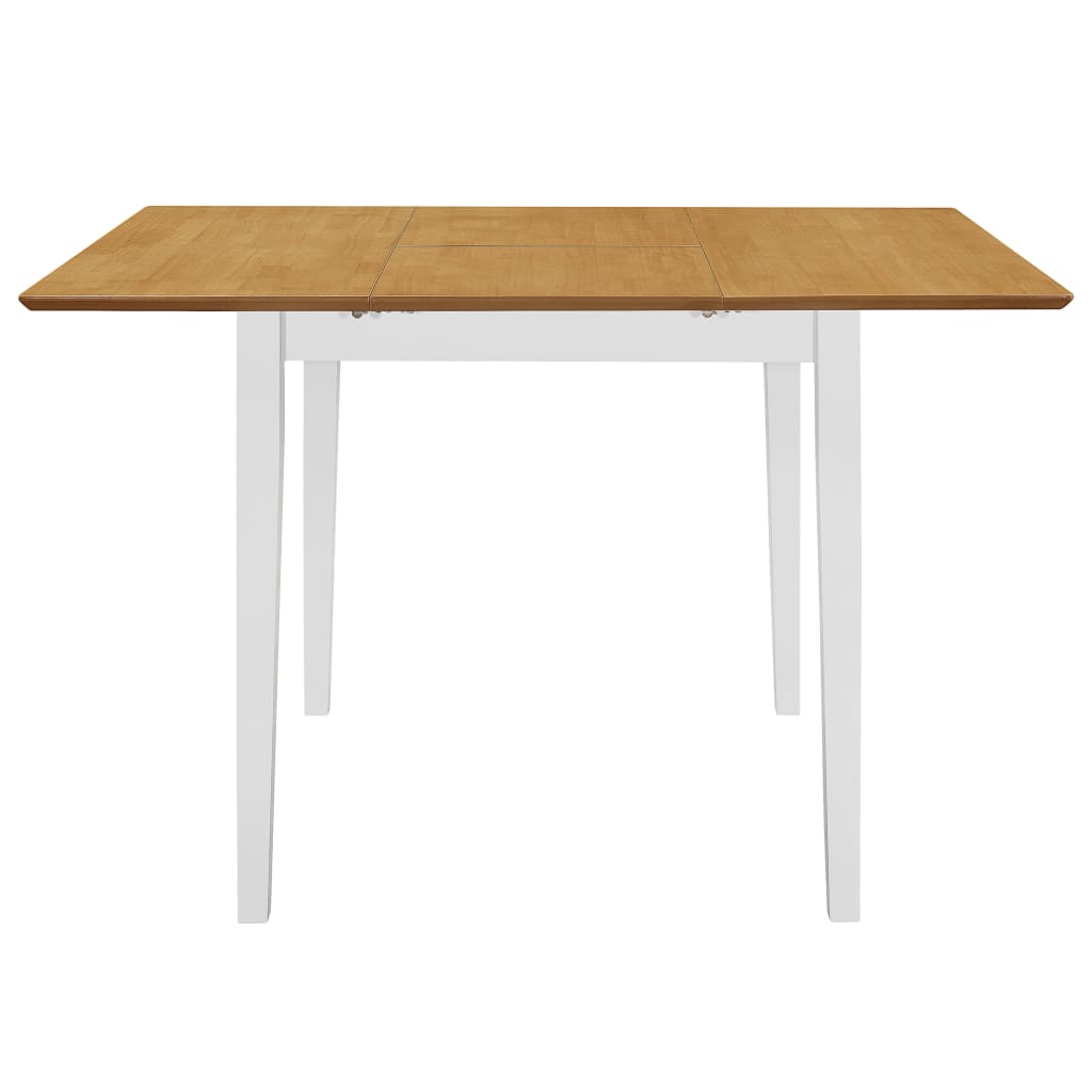 Eettafel verlengbaar (80-120)x80x74 cm MDF