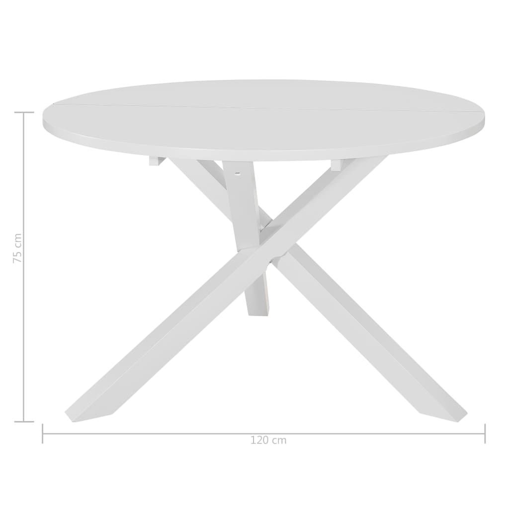 Table à manger 120x75 cm MDF