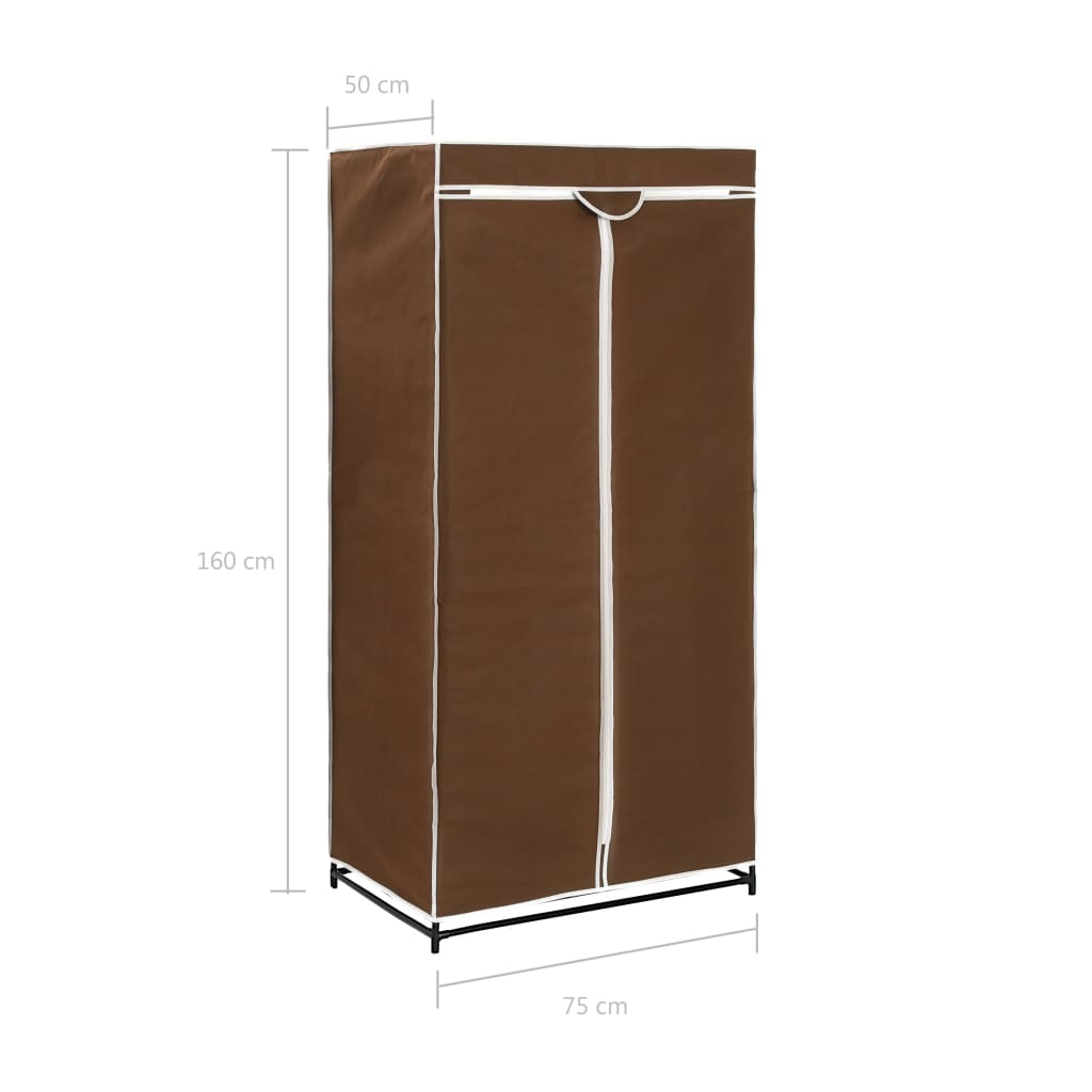 Armoires 2 pcs 75x50x160 cm