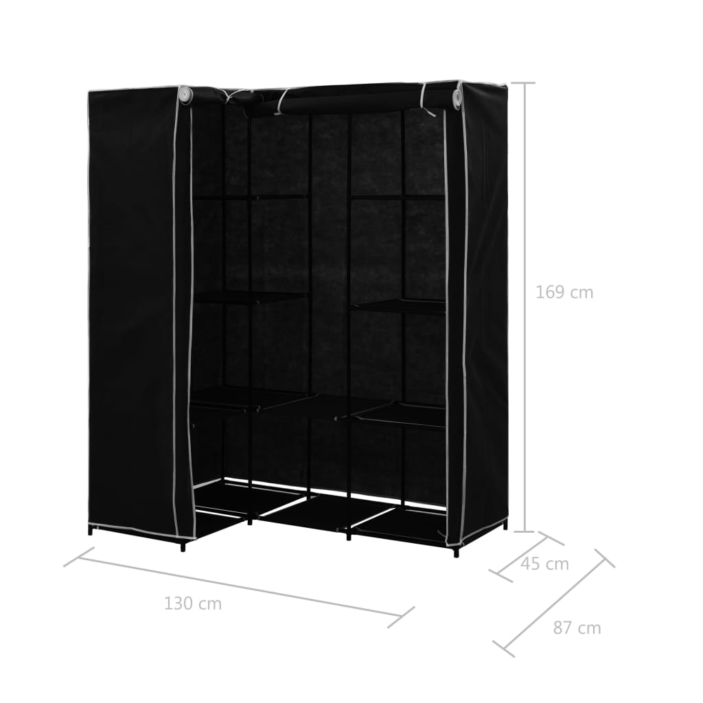 Armoire d'angle 130x87x169 cm