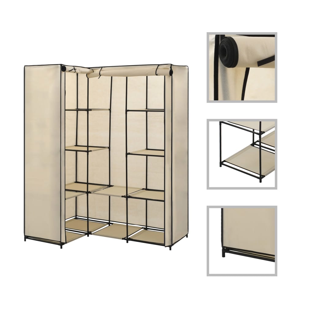 Armoire d'angle 130x87x169 cm