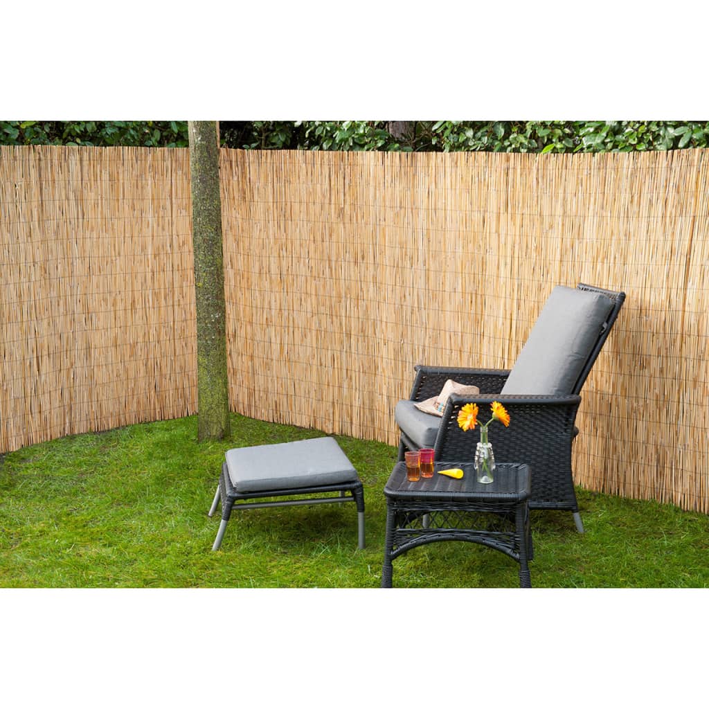 Nature Tuinschermen 2 st 500x100 bamboo riet