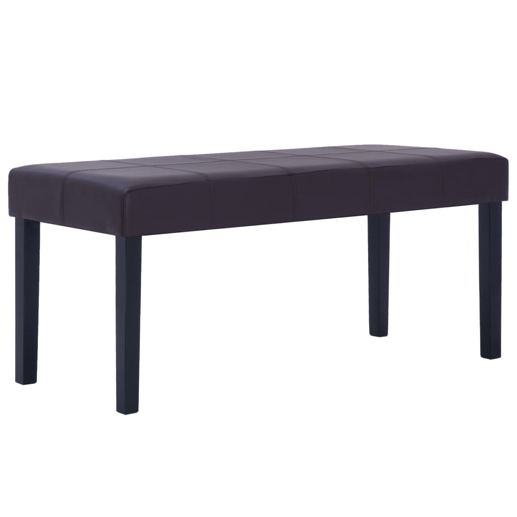 Banc 106 cm cuir artificiel